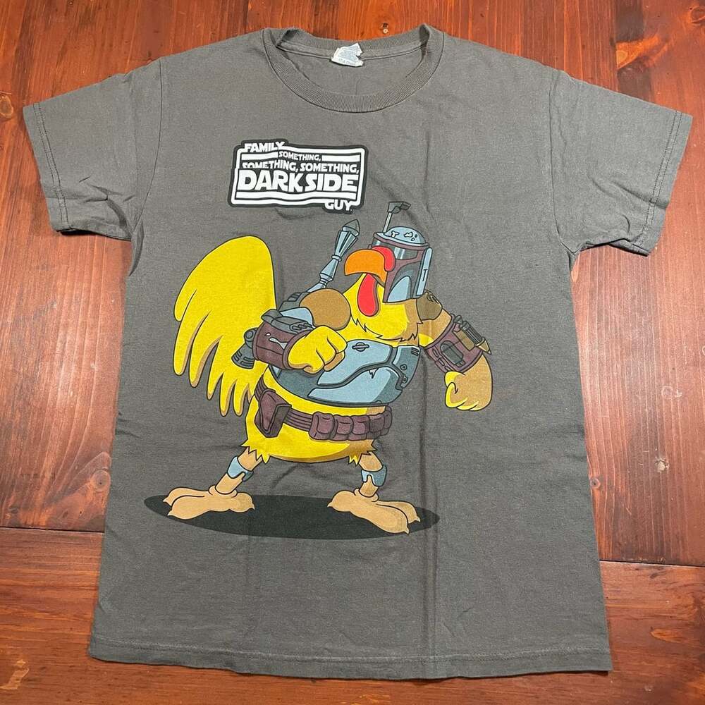 Delta Pro Weight Family Guy Star Wars Chicken Boba Fett Size S T-Shirt
